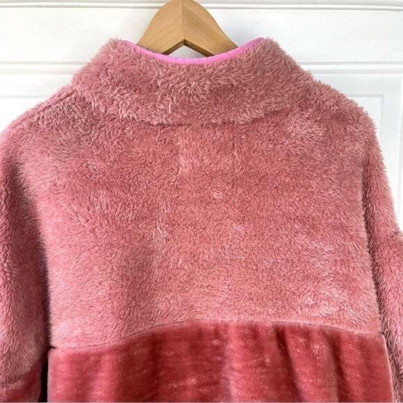 UGG Marlene Teddy Jacket in Vintage Rose Pink Cozy Warm Size Small - Picture 14 of 15